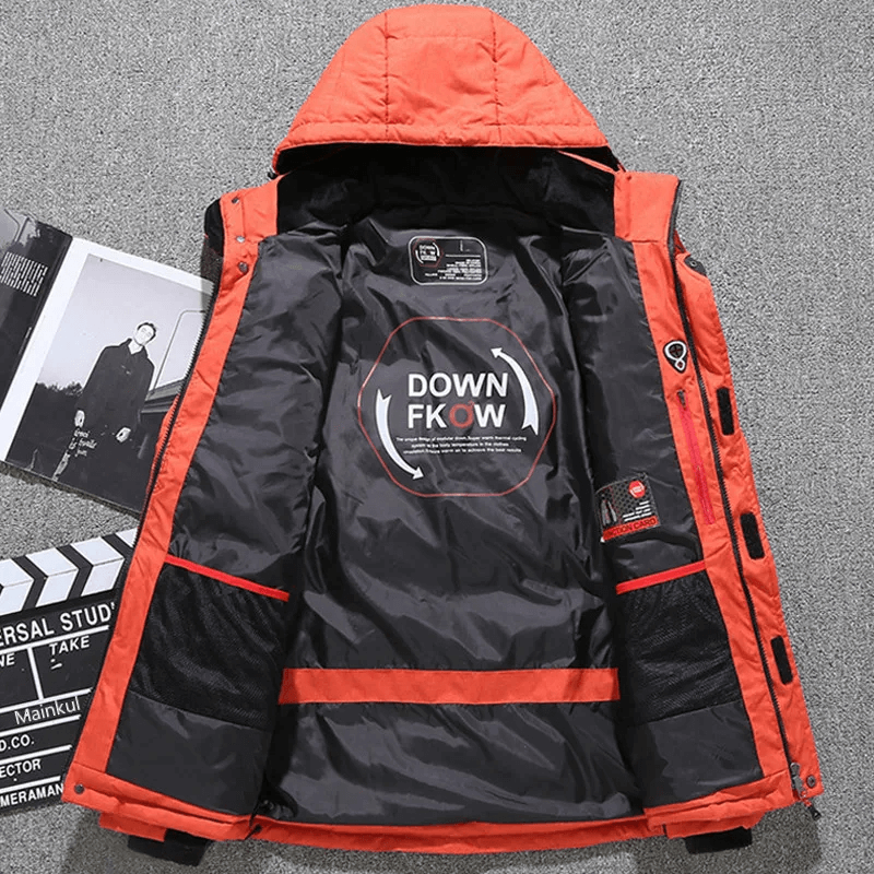 Veste et pantalon de ski coupe-vent et respirants pour homme