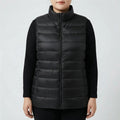 Veste matelassée sans manche femme, coupe ajustée