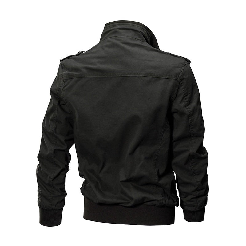 Veste utilitaire robuste homme sans capuche