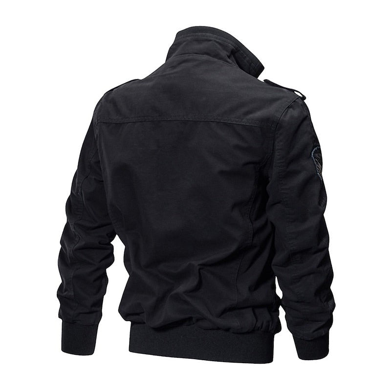 Veste utilitaire robuste homme sans capuche