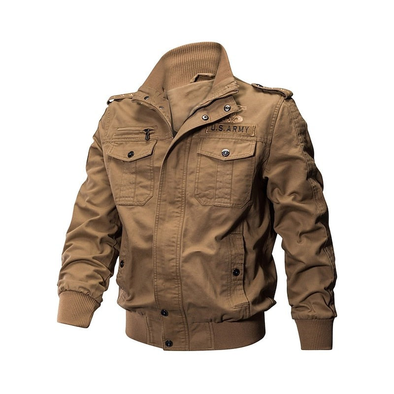 Veste utilitaire robuste homme sans capuche